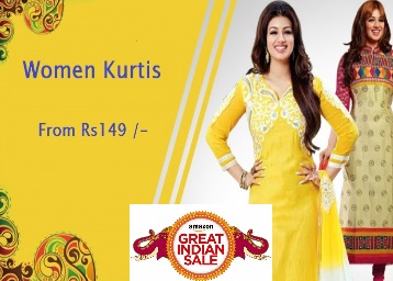 Ethnic Wear : Get Minimum 50%OFF On Kurtis & Kurtas From Rs.149 Ethnic Wear : Get Minimum 50%OFF On Kurtis & Kurtas From Rs.149 discount offer