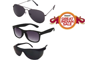 {Bumper Offer} Silver Kartz Combo of 3 Sunglasses at just Rs.316 {Bumper Offer} Silver Kartz Combo of 3 Sunglasses at just Rs.316 discount offer