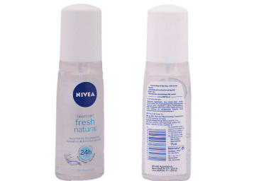 Nivea Fresh Natural Pump Spray 75ml Buy 1 Get 1 Free