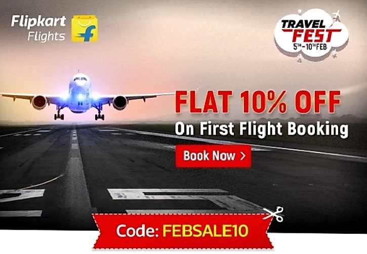 Flipkart Flight Booking Offer Up To Rs Off On Flight Booking