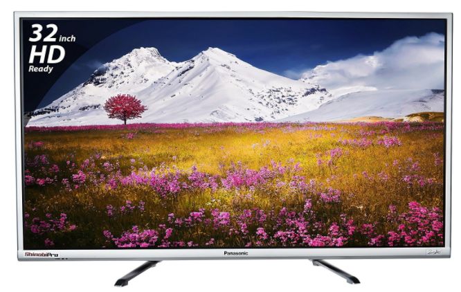 Panasonic 80 cm (32 inches) Viera Shinobi , super bright TH-32E460D HD ready LED TV (Black) at Rs. 17990