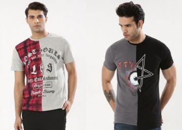 T-Shirts Up to 76% Off From Just Rs. 145