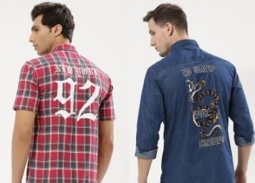 Shirts Up to 76% Off From Just Rs. 465