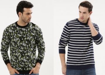 Pullovers Up to 56% Off From Just Rs. 665