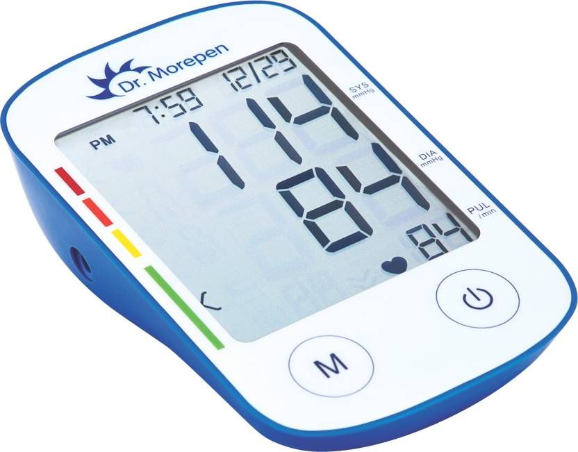 Dr. Morepen BP-11 Bp Monitor (Blue, White) at Flat 65% OFF