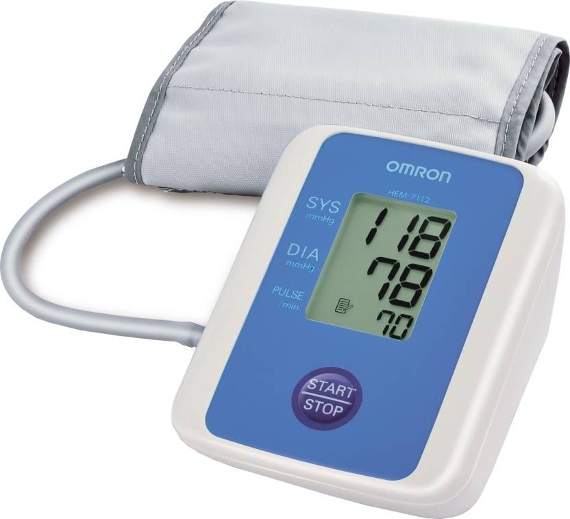 Omron HEM-7112 BP Monitor (White) at Just Rs. 1099