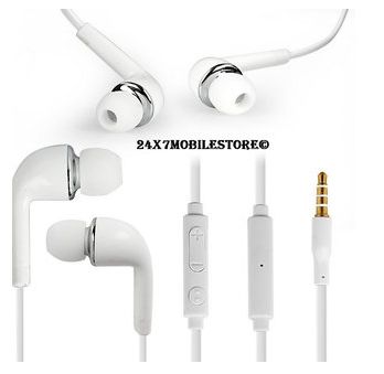 7. HEADFREE FOR MOBILE PHONE WHITE COLOR 3.5 MM 