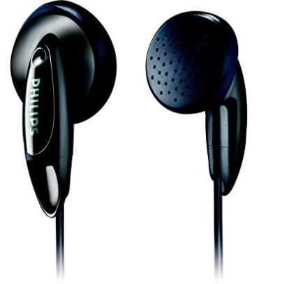 10. Philips SHE1350 In-Ear Headphones (Black)