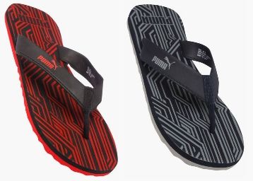 Puma Men Synthetic Slip On Slippers at Rs. 299
