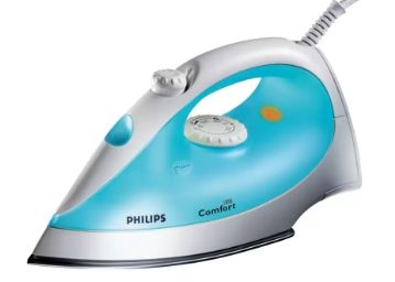 Philips GC 1011 Steam Iron (Blue) at 39% Off + 15% Cashback