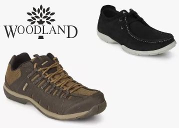 Woodland Footwear at Minimum 40-51% Off From Rs. 417