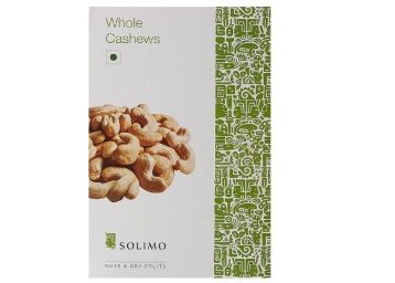 Extra Rs. 100 Cashback:- Solimo Premium Cashews, 500g at Just Rs. 520