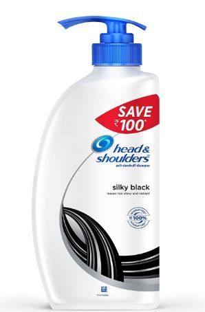 Flat 44% Off On Head & Shoulders Silky Black Shampoo,675ml 