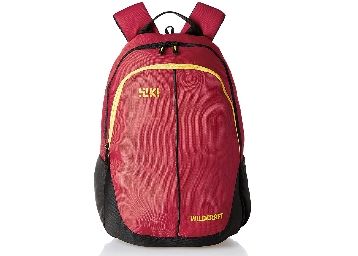 Flat 70% Off:- Wildcraft 27 Ltrs Red Casual Backpack (AM BP 1)