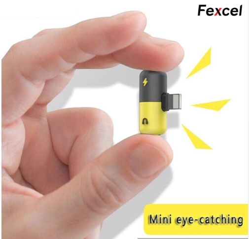 Fexcel 2 in 1 for Lightning Adapter For iPhone 7