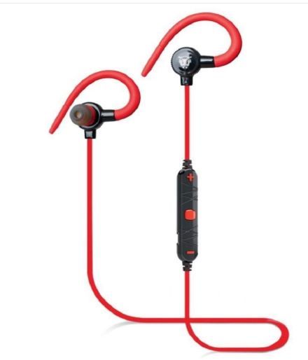 Ant Audio H25R in-Ear Bluetooth Sports Earbud Earphones with Mic (Red) on 46% OFF