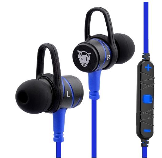 Ant Audio H56 Bluetooth Metal in Ear Stereo Bass Headphone (Blue) on 70% OFF