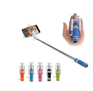 Pocket Size Mini Selfie Stick,Multicolor on 90% OFF