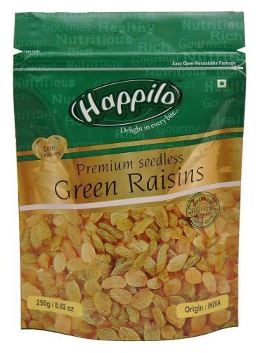 Happilo Premium Seedless Green Raisins, 250g on 10% OFF
