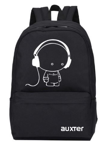 AUXTER Music 15 LTR Black Casual Backpack on 62% OFF