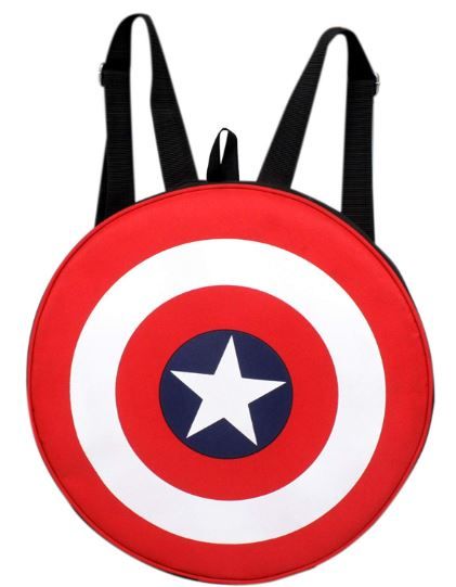 Auxter Red Polyester 20L Avengers Captain America Shield on 65% OFF