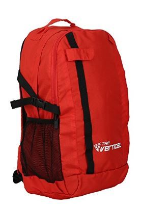 The Vertical 24 Ltrs Red Casual Backpack on 69% OFF