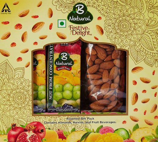 Flat 65% Off On B Natural Festive Delight Dry Fruit Gift Pack