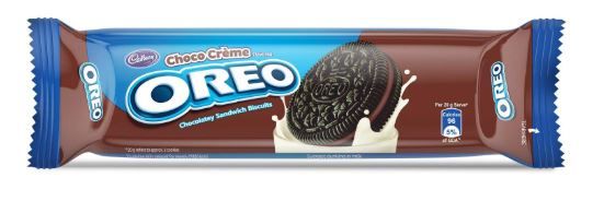 Cadbury Oreo Chocolate Crème Biscuit, 120 g at Just Rs. 15