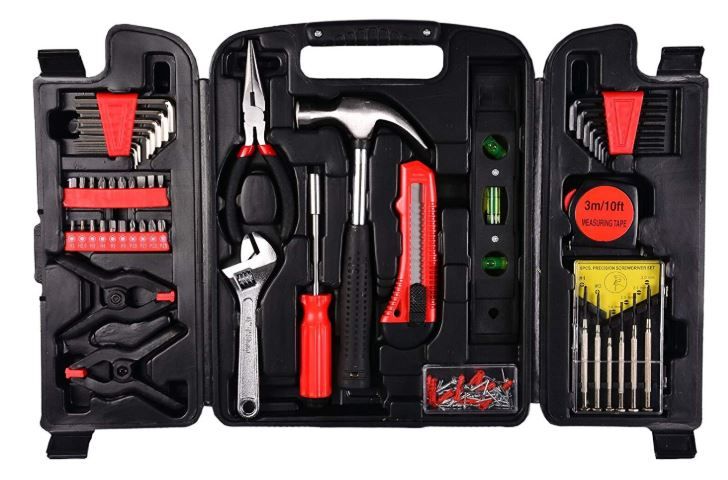 Visko Household Hand Tool Set (132-Pieces) at 50% off