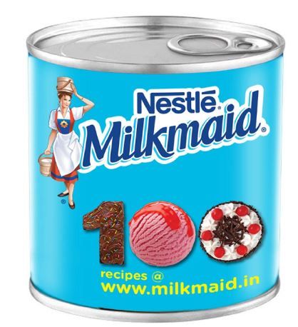 Nestle MILKMAID Sweetened Condensed Milk, 400g Tin at rs.111