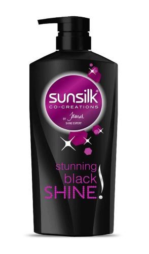 Flat 50% off on Sunsilk Stunning Black Shine Shampoo, 650ml