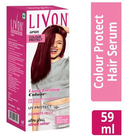 Flat 50% off on Livon Color Protect Hair Serum For Women, 59 ml