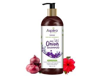 Flat 64% off on Aspiiro Natural Organic Red Onion Shampoo For Hair Fall Rescue & Hair Growth-200 ml 