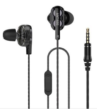 Flat 63% off on Ant Audio Doble W2 Dual Driver Wired in-Ear Headset (Black)