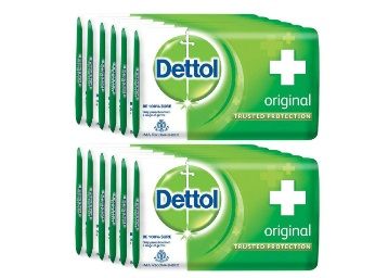 Flat 30% Off on Dettol Original Soap - 125 g (Pack of 12)