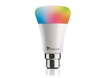  Flat 70% off - Syska 9-Watt Smart LED Bulb Compatible with Amazon Alexa