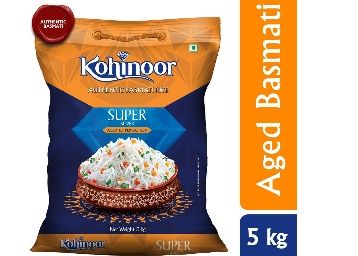 Flat 50% Off: Kohinoor Super Silver Aged Basmati Rice,5kg at Rs. 475