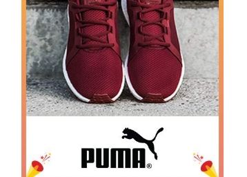 Flat 50% - 70% Off On PUMA Footwears + Free Shipping