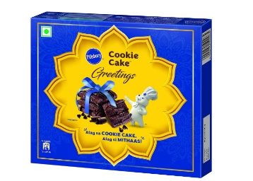 Pillsbury Cookie Cake - Greetings Gift Pack, of 2, x 480 g at Rs.199