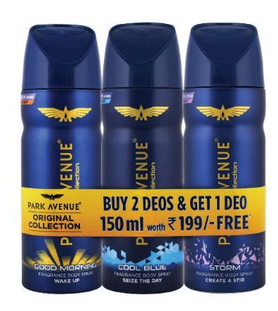 Park Avenue Classic Deo Set For Men (Combo Of 3) at Just Rs.258