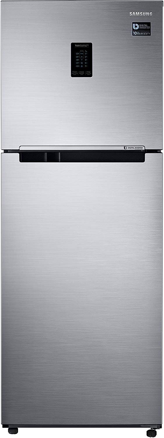 Samsung 324 L 3 Star Inverter Frost Free Double Door Refrigerator(RT34M5538S8/HL