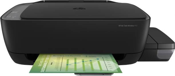 HP Ink Tank WL 410 Multi-function Wireless Printer (Black, Refillable Ink Tank)