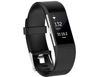 Wristband Strap Silicon Band for Fit Bit Charge 2 at Just Rs.499 + Free Shipping