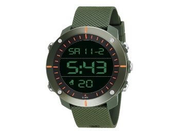 Flat 73% off on Eddy Hager 800 Digital Army Green Sports Watch - for Men at Rs.549