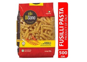 Flat 50% off on Disano Fusilli Durum Wheat Pasta, 500g at Rs. 99