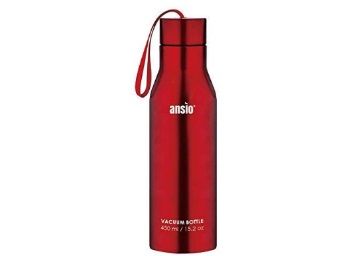 ANSIO Double Wall Rust-Proof Stainless Steel Insulation, Leak-Proof Vacuum Bottle with BPA-free Lid at Rs. 499