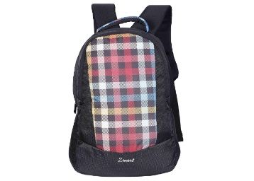Min. 80% off on Zwart 25 Ltrs Black Printed School Backpack at Rs. 334