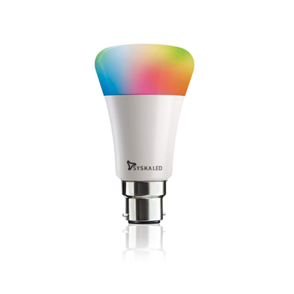 Syska 9-Watt Smart LED Bulb Compatible with Amazon Alexa