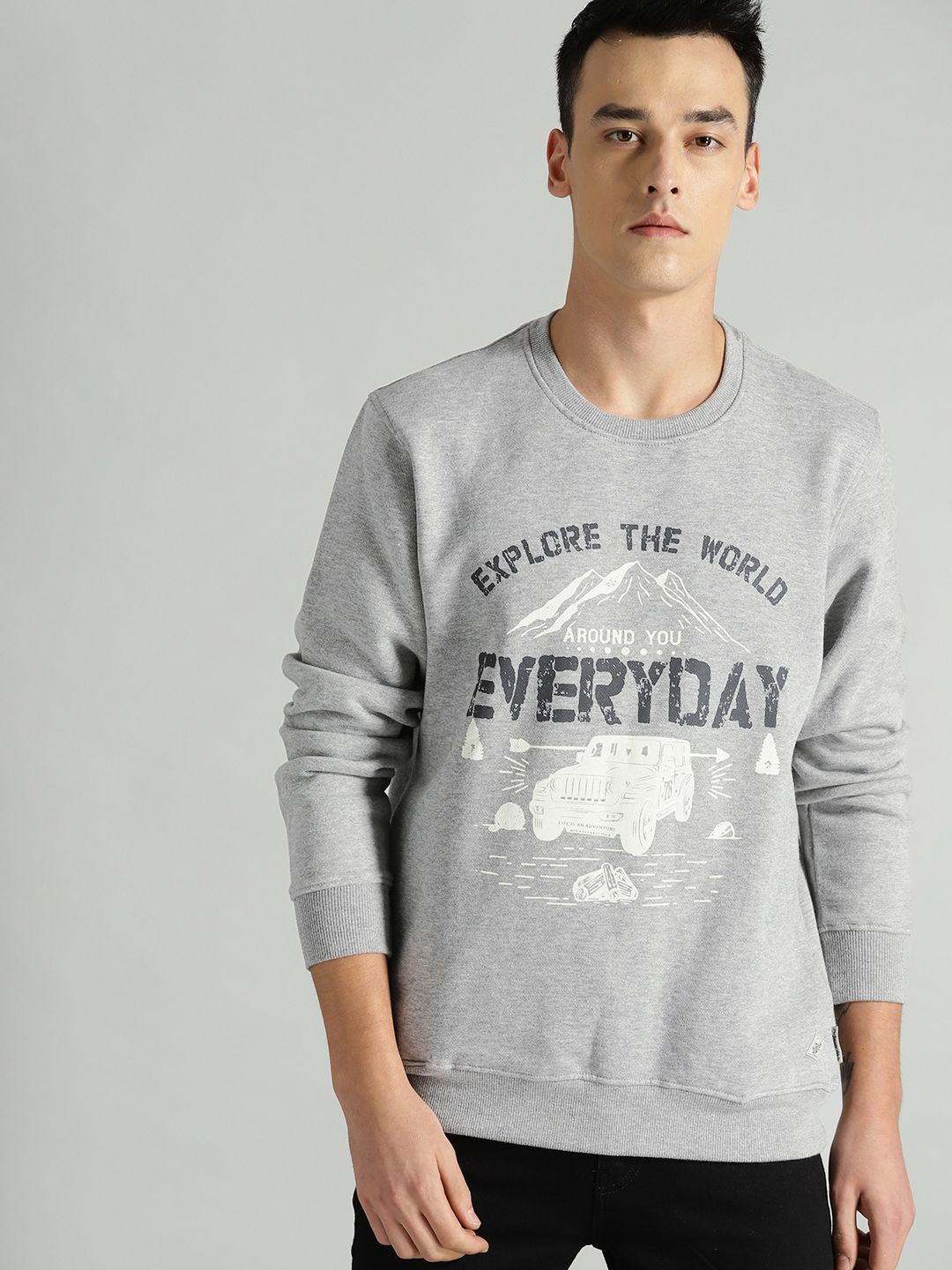 sweatshirt for men myntra