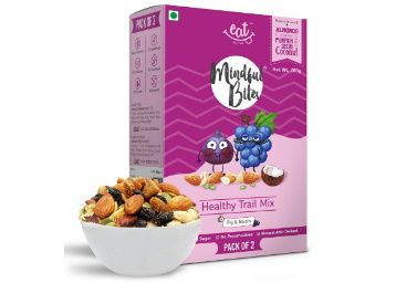 EAT Anytime Healthy Trail Mix, Fig and Raisin, 200g (Pack of 2) at Rs. 147